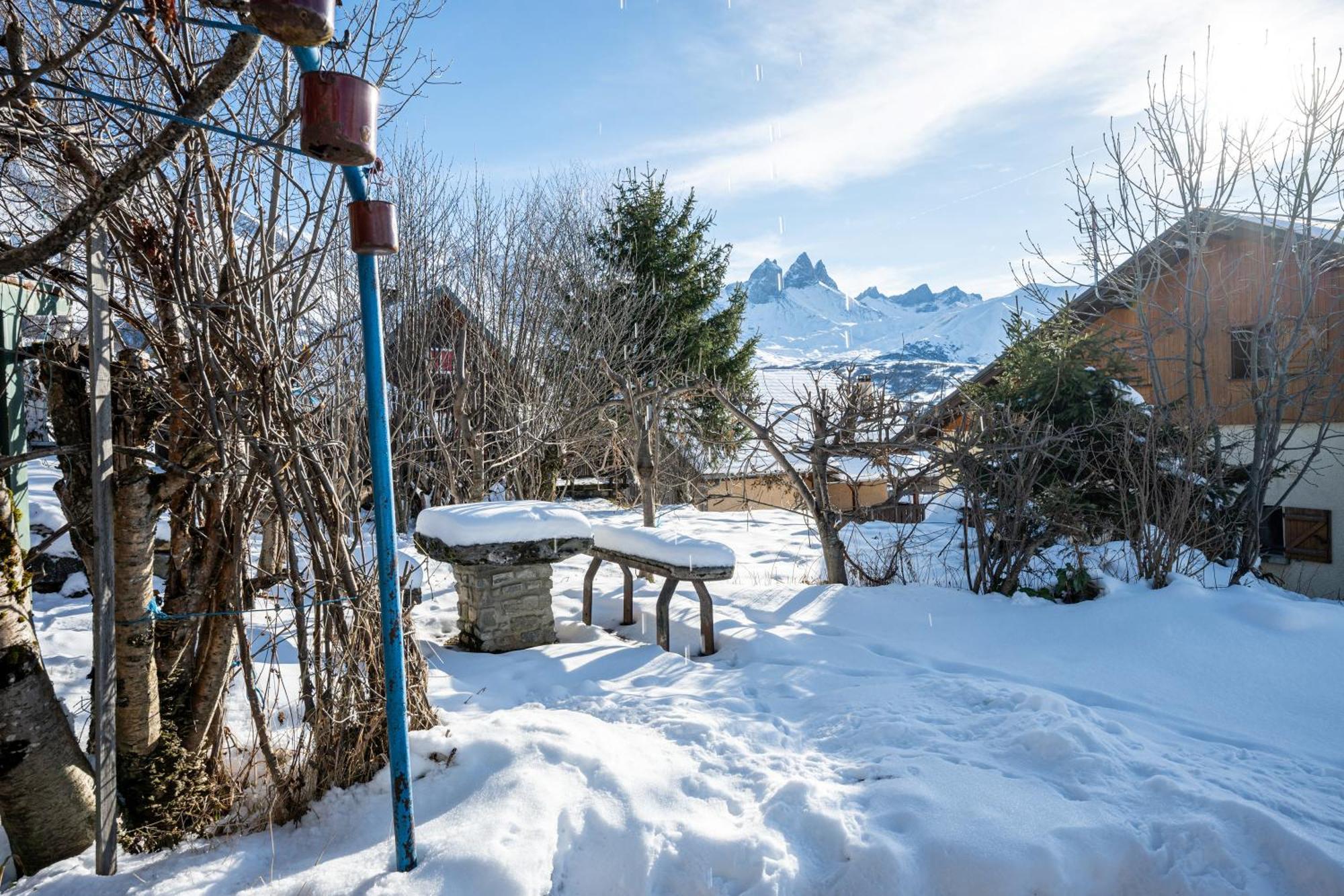 Chalet Les Aiguilles 艾尔比蒙通 外观 照片