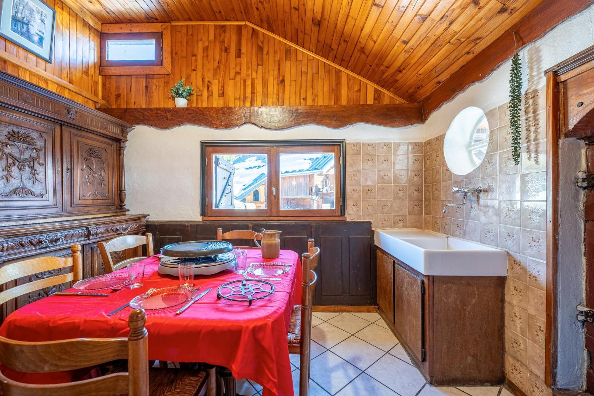 Chalet Les Aiguilles 艾尔比蒙通 外观 照片